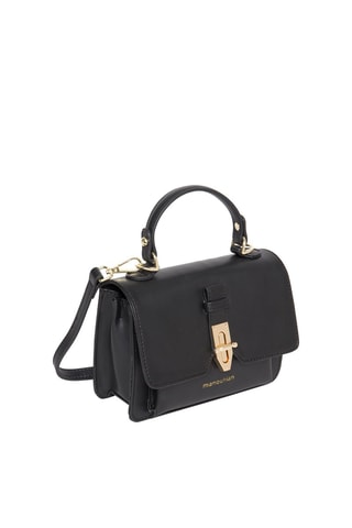 Bandolera de piel Dovy - Negro