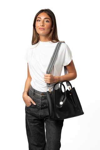 Bandolera Camille - Negro