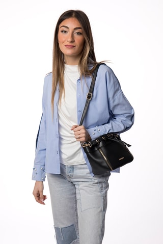 Bolso saco Carla - Negro