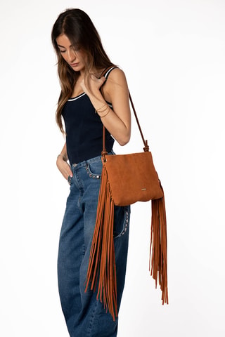 Bolso de piel Vito - Camel
