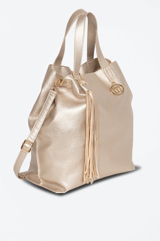 Bolso shopper Hobochic - Dorado