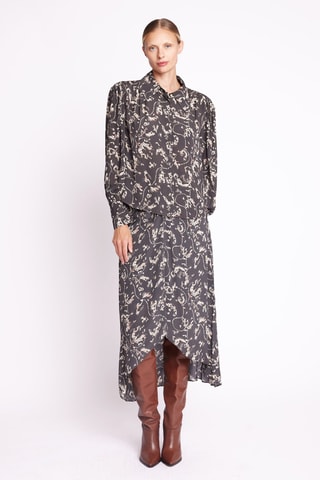Blouse Regular Fit - Grijs - Grijs