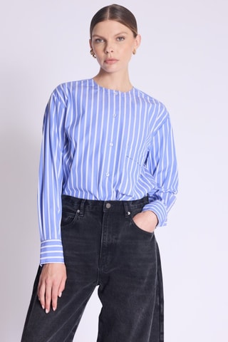 Blouse Oversized - Blauw
