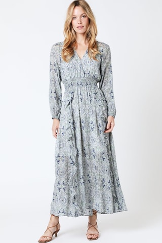 Vestido largo - Azul