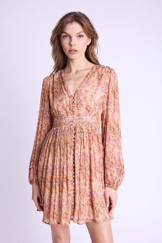 Blouse-jurk - Roze - Roze