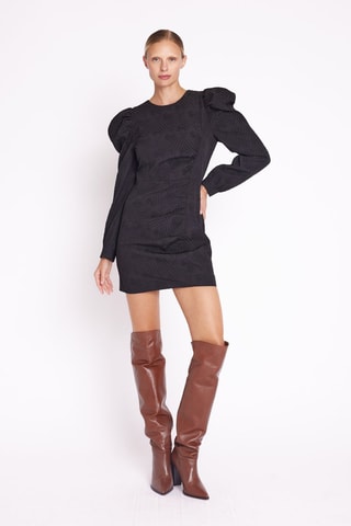 Vestido corto - Negro