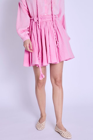 Skaterrok Hoge Taille - Roze - Roze
