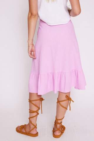 Wikkelrok Hoge Taille - Roze