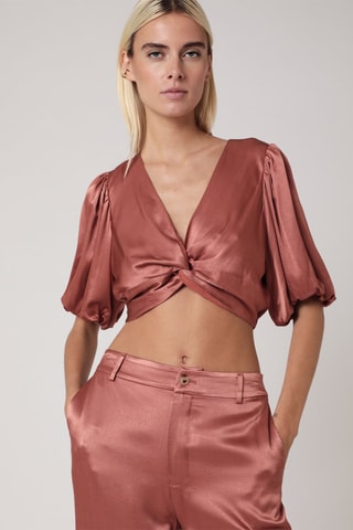 Crop Top - Terracotta