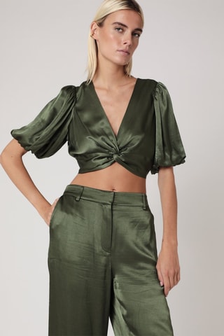 Crop Top - Kaki