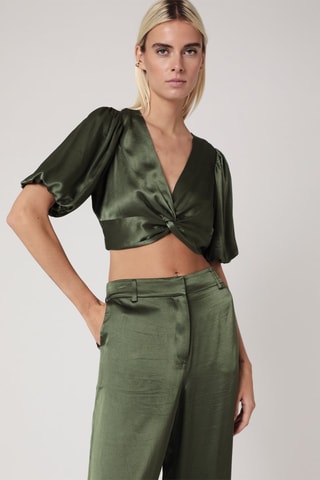 Crop Top - Kaki