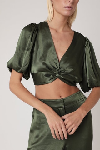 Crop Top - Kaki