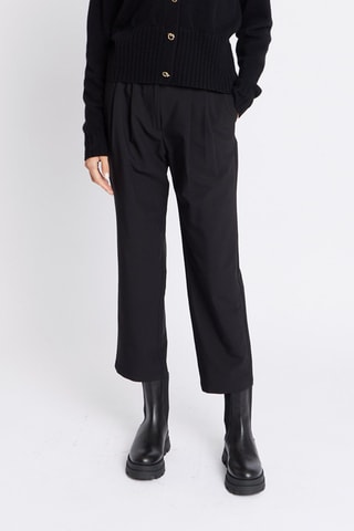 7/8 Broek - Zwart