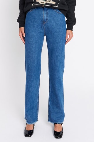 Rechte Jeans - Blauw