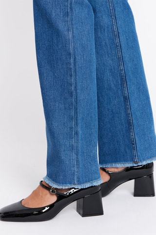 Rechte Jeans - Blauw