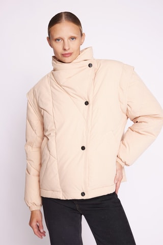Gewatteerde Jas - Roze