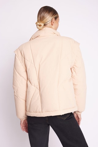 Gewatteerde Jas - Roze