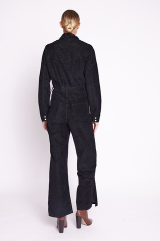 Spijkerjumpsuit - Zwart - Zwart