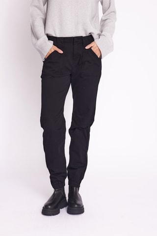 Rechte Broek Hoge Taille - Zwart