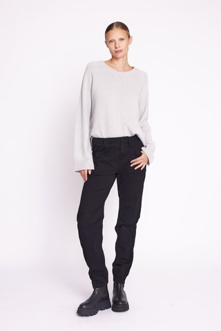 Rechte Broek Hoge Taille - Zwart