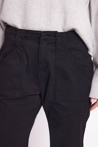 Rechte Broek Hoge Taille - Zwart