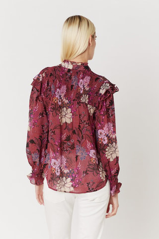 Blouse - Bordeauxrood