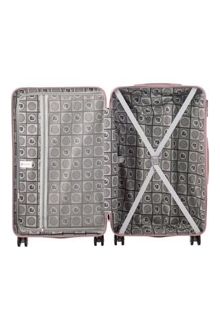Valise grand volume Perle - Doré rose - 76 cm
