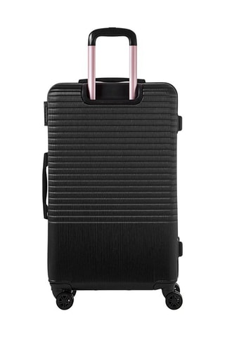 Valise grand volume Perle - Noir - 76 cm