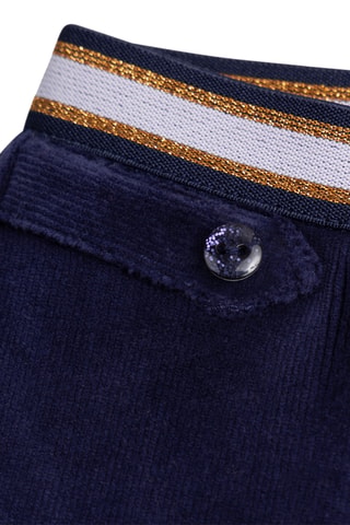 Pantalon en velours - Bleu marine