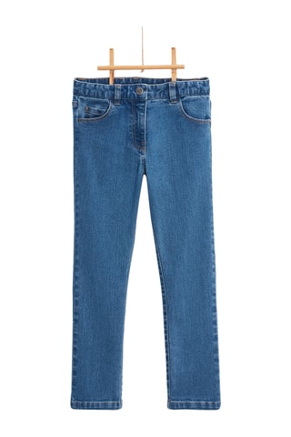 Jean slim pour fille - Bleu