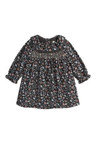 Robe en velours - Noir