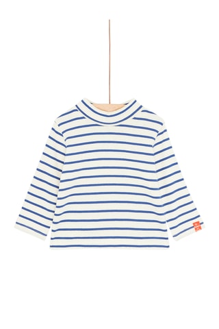 Sous-pullà col montant pour bébé garçon - Beige