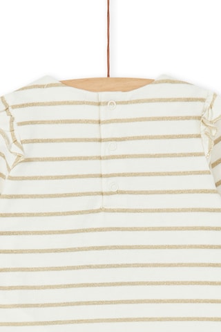 T-shirt Ecru et doré