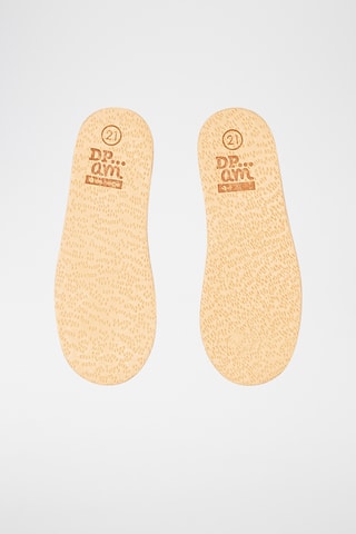 Semelles pour chaussures en cuir - Beige