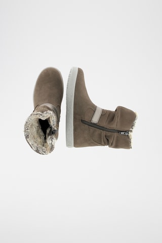 Bottines en cuir - Marron