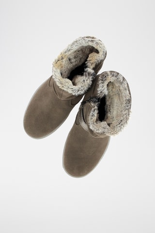 Bottines en cuir - Marron