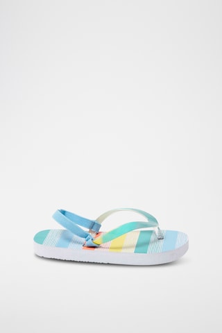 Tongs - Bleu et blanc