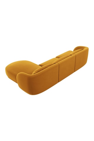 Canapé d'angle droit Tulum 
Jaune