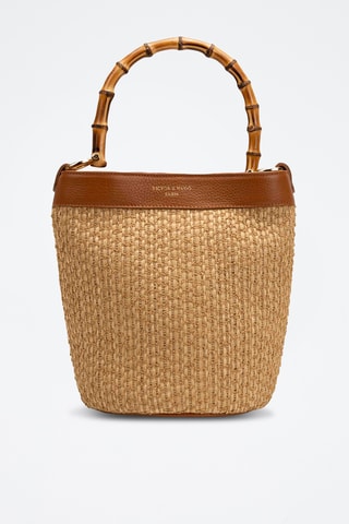 Bandolera de piel Talin - Camel