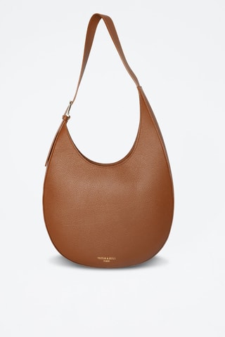 Bolso de piel AAiko - Marrón