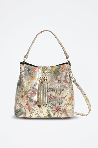 Bolso de piel Ema - Dorado