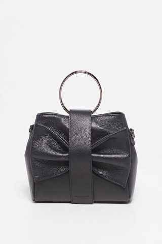 Bolso de piel Alix - Negro