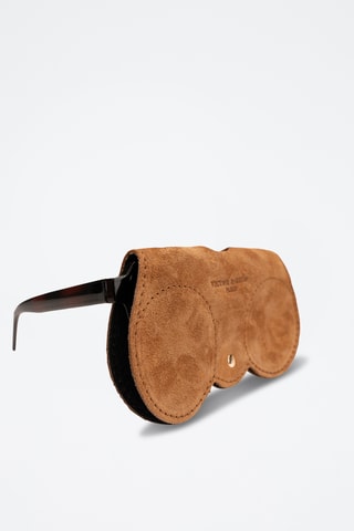 Funda de piel para gafas Samy