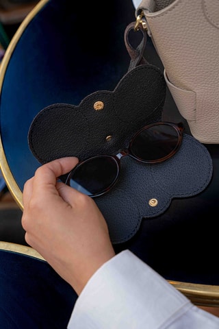 Funda de piel para gafas Samy