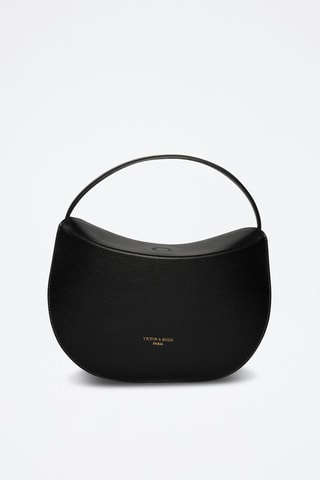 Bolso de piel Alexa - Negro