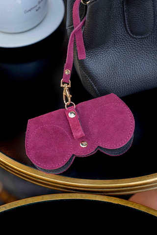 Funda de piel para gafas Samy
