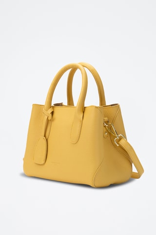 Bolso de piel Alba - Amarillo