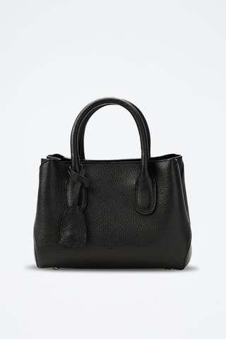 Sac à main  en cuir  Alba - Noir