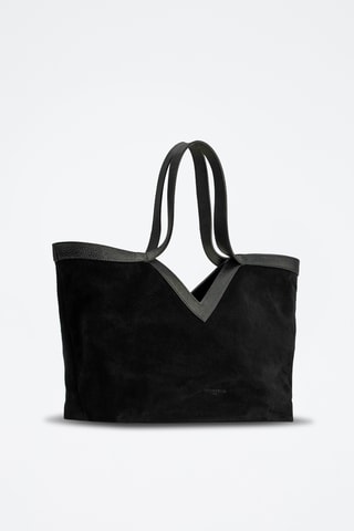 Bolso de piel Siri - Negro