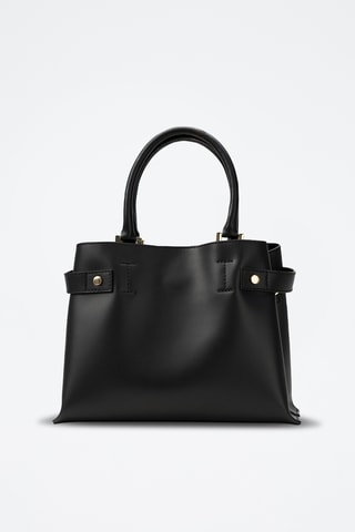 Sac à main  en cuir  Nelia - Noir